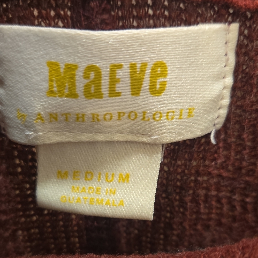 Maeve Deep Red Cowl Neck Sweater - Picture 3 of 10